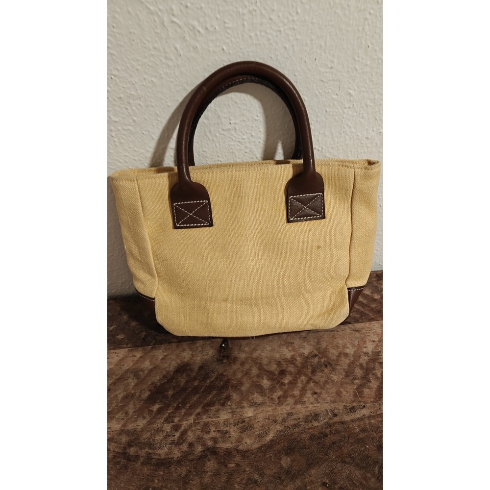 Chris Birchfield  Woven Bag Leather Trim - Picture 12 of 13